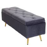 Sitzbank mit Stauraum K50 Grau - Textil - 120 x 45 x 40 cm
