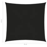 Sonnensegel 3006391-6 Schwarz - 600 x 600 cm