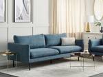 3-Sitzer Sofa VINTERBRO Schwarz - Blau