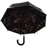 Stern Durchsichtiger Mot mit Regenschirm