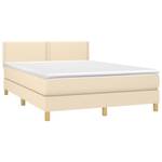 Boxspringbett 3017288-7 Creme - Tiefe: 203 cm