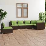 Salon de jardin (lot de 6) 3013636-3 Marron - Vert