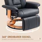 Relaxsessel 839-964V81BK Schwarz