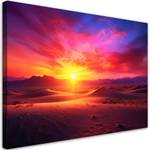 KUNSTDRUCK Radiant Ocean Sunset 6 90 x 60 cm