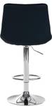 Tabouret de bar Toni Lot de 2 Noir