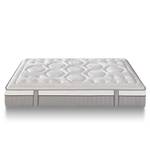 Matelas Ressorts Black Memory 140x190 cm Blanc - Textile - 140 x 25 x 190 cm