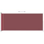 Seitenmarkise 3005782 Rot - 500 x 220 cm