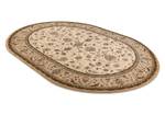 Tapis en Laine Omega Ovale Aries Fleurs Beige - Textile - 170 x 1 x 235 cm