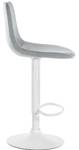 Tabouret de bar Divo Lot de 2 Gris