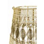 Laterne Hayat Brass 33cm Gold - Metall - 22 x 33 x 22 cm