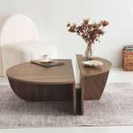 Table basse ALOEVA Lot de 2 Marron