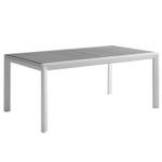 Table de jardin à rallonge Lippi Blanc - Largeur : 360 cm