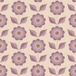 Tapete Blumen 7488 Violett