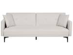 Schlafsofa LUCAN Beige - Schwarz - Creme