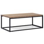 Table ICub U 60x120x43cm Noir Noir - Bois massif - Bois/Imitation - 120 x 42 x 60 cm