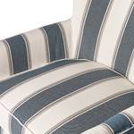 Sessel Cavendish Blue Stripe Blau - Weiß - Textil - 74 x 90 x 83 cm