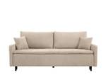 Sofa Gala Beige - Textil - 214 x 94 x 86 cm