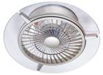 Ventilatorleuchte The Fan no.7 Grau - Metall - 56 x 14 x 56 cm