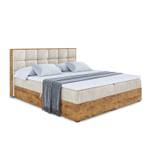 Boxspringbett LOLLI2 Ecru - Breite: 120 cm - H4