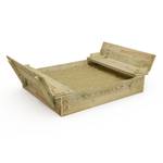 Sandkasten Flippey Braun - Massivholz - 165 x 30 x 130 cm