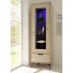 Vitrine Palma Beige - Holzwerkstoff - 50 x 177 x 56 cm