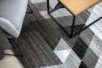 Teppich Intero Technic 3d Diamanten Grau - Kunststoff - Textil - 160 x 1 x 220 cm