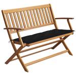 Banc de jardin 3007516 Noir