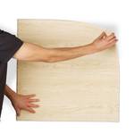 30 x Wandpaneele Holzoptik natur Braun - Kunststoff - 70 x 1 x 70 cm
