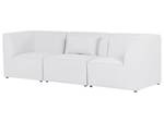 Modulsofa LEMVIG 3-tlg Cremeweiß - Weiß - 250 x 83 cm