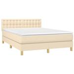 Boxspringbett 3017288-27 Weiß - Holzwerkstoff - 144 x 88 x 193 cm