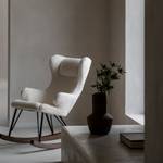 Chaise à bascule De Luxe Blanc - Bois manufacturé - 70 x 106 x 96 cm