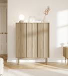 Highboard NEKSTO Braun - Holzwerkstoff - 101 x 124 x 40 cm