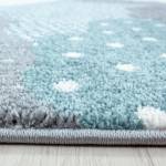 Tapis enfant CLOUDY ⌀120 bleu Bleu - 120 x 120 cm