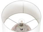 Lampe de table MAREB Beige - Blanc - Céramique - 35 x 47 x 35 cm