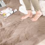 Hochflor Teppich O Comfy Taupe - 205 x 305 cm