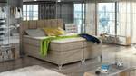 Boxspringbett WHISPER Beige - Breite: 155 cm