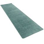 Hochflor Velours Läufer Teppich Luna Türkis - 80 x 320 cm