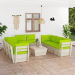 Mobilier de jardin (lot de 9) 3016490-22 Vert - Vert clair