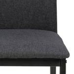 Chaise de salle à manger Des lot de 4 Gris - Textile - 44 x 92 x 53 cm