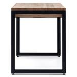 Table  bureau 1 tiroir 60x120x75cm NG-EV Noir - Bois massif - Bois/Imitation - 120 x 73 x 60 cm