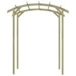 Pergola 44926 Vert - Bois massif - Bois/Imitation - 197 x 210 x 180 cm