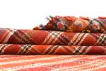 Teppich Jajim CXXVI Orange - Textil - 127 x 1 x 201 cm