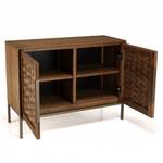 Buffet ALIDA Braun - Massivholz - 40 x 75 x 100 cm