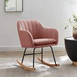 Fauteuil à bascule ELSA Rose foncé