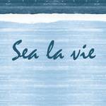 Bettwäsche Sea La Vie Anker maritim Blau - Textil - 135 x 200 x 1 cm