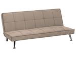 3-Sitzer Sofa HASLE Beige - Silber