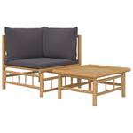 Garten-Lounge-Set 3028342-7 (2-teilig) Dunkelgrau