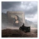 Mona Lisa Wandbild Digital Abstrakt Art