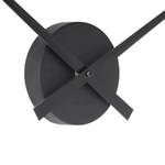 Horloge murale Little Big Time Aluminium noir