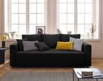 3-Sitzer Sofa REGALA Schwarz